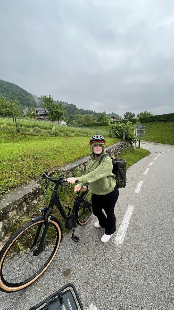 Cycling the Bled countryside